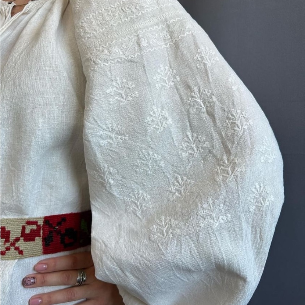 Vintage traditional Ukrainian embroidered shirt/dress